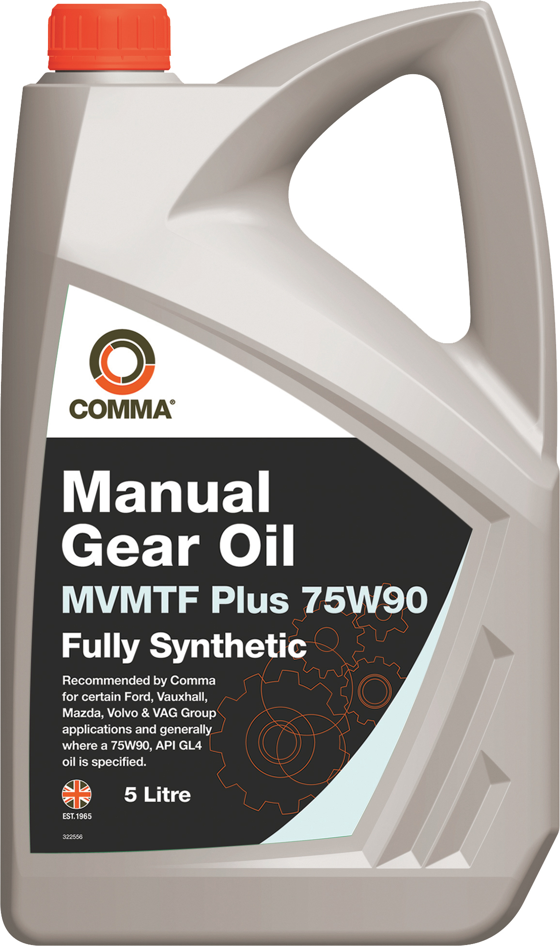 Олива трансмісійна COMMA MVMTF 75W-90 FS Plus 5 л (MVMTFP5L)